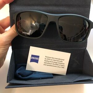 johnnie-O Black Sunglasses